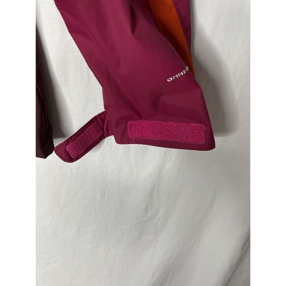 WOMEN COLUMBIA INTERCHANGE JACKET OUTER LINED SHELL OMNI SHIELD HOOD SKI RAIN L - Picture 6 of 16